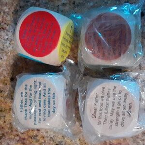 Brand New! 4 Prayer cubes
